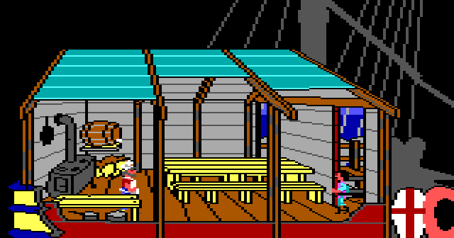 Land ho, cabin boy